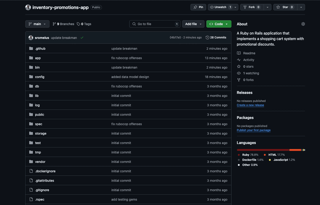 Shopping Cart System